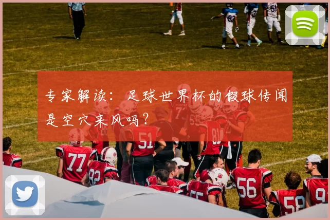 专家解读:足球世界杯的假球传闻是空穴来风吗?